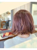 好印象が続く 簡単スタイリングのレイヤーボブ 30代 40代