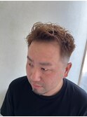 パーマで表現するフェードカットの本髄