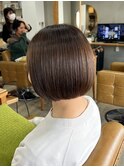【立町メアリーバイメリー】ボブ×ベージュ
