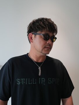 プールサイド(POOLSIDE) オトナメンズ 大人メンズ マッシュ ダウンバング 福岡