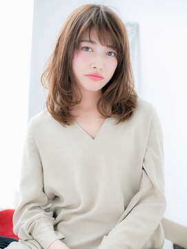 アートサロン センター北(art salon) センター北/髪質改善/マロンベージュ!ふんわりレイヤーミディk