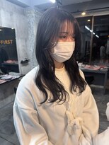 コワファーストナガサキシャンプーボーイ(COIFF1RST NAGASAKI SHAMPOO BOY)&nbsp;長崎　韓国/顔周り/レイヤーカット