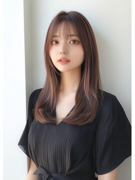 ライズ ネックス ザ サロン 渋谷(LIZE nex the salon) 【ロングヘア 韓国ヘア 前髪あり #27】#渋谷駅#韓国#髪質改善