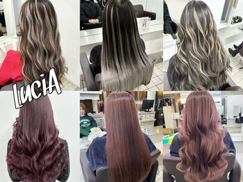 ルシア 京都四条河原町烏丸(LuciA)の写真/学割U24/美容学生様歓迎【レミー100%/シールエクステ40枚¥5000】[ブリーチ&カラー大好評]ハイトーンはLuciA