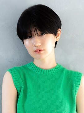 アース 花小金井店(HAIR&MAKE EARTH) 黒髪コンパクトショート