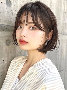 ブロウ ネックス ザ サロン 表参道(VLOW nex the salon) 【hit style#25】愛されボブ vlow 表参道 韓国 髪質改善 前髪