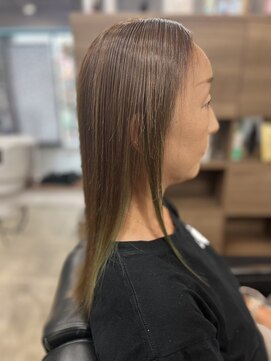 トリニティ(TRINITY) わがまま居酒屋　愛酒　女将　☆改め☆　サラツヤ髪　愛酒　女将