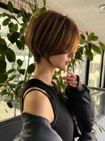 ネイロ 北千住(NeiRo) ショートカットショートボブレイヤーボブブリーチなしカラー