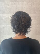 ブレイブ ヘアデザイン(BRaeVE hair design)&nbsp;メンズシャドウパーマスタイル