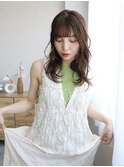 抜け感たっぷりナチュラルウェーブ