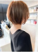 福山Caary20代30代40代50代60代ショートヘア小顔補正立体カット