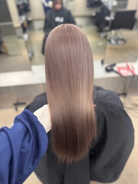 ペレ 栄店(PELE) クラゲヘアー/小顔に見せるヘア/ココアベージュ/栄