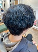 くせ毛風ニュアンスパーマ【奈良市／富雄】