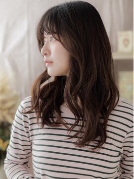カバーヘア ブリス 北浦和(COVER HAIR bliss) 暗髪スモーキーカラードライパーマロングTd2北浦和20代30代40代