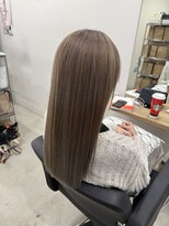 アンダーバーホワイト 阪神西宮店(_WHITE)&nbsp;髪質改善トリートメント　ミルクティーカラー