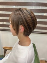 ロータスヘアーデザイン(Lotus Hair Design)&nbsp;【lotus下枝】透明感グレージュカラー/ハイライトカラー