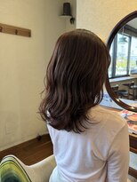エルサフィロ キタハマ(el zafiro kitahama)&nbsp;20×30×40代×透明感×艶感×髪質改善×ピンクベージュ