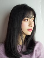 ロディーナ 大口 新子安(rodina)&nbsp;ミルクティーブロンド/ダークブルー/デジタルパーマ/大口新子安