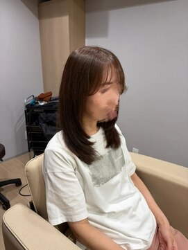 ランプ 泉中央(Lamp) パサつき改善◎まとまるレイヤースタイル