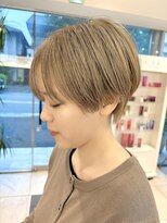 クラップス 上永谷(CLAPS)&nbsp;20代30代前髪なしショートハンサムショート丸みショートレイヤー