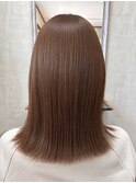 透明感×ベージュ