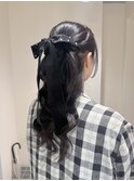 【NaVI/向ヶ丘遊園】ハーフアップ