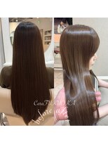 カラフクオカ 薬院駅前(Cara FUKUOKA)&nbsp;ブリーチなしでつくるヘーゼルベージュ【水素カラー★】