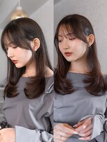 ヴィヴィッド オモテサンドウ(ViViD omotesando)&nbsp;【オフィスで浮かない】セミロングレイヤー/髪質改善