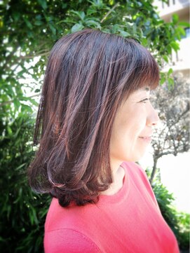 サロン(SALON) Semi long bob style No.01