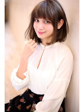 マリアバイアフロート(Maria by AFLOAT) 【重山】ヴェールウェーブブルージュアシメショートボブ♪