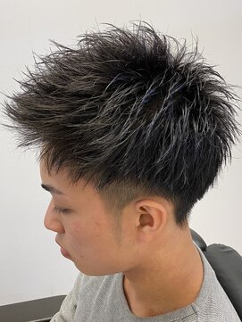 ヘアーショップケイ(HAIR SHOP K.) ツーブロアップバング