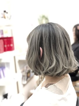 ギャラクシー ヘアードレッサーズ(galaxy hairdressers) ブリーチonグラデーション