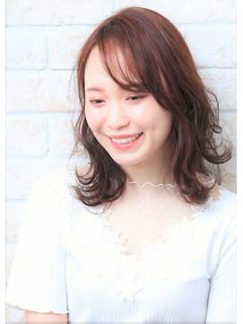 ソア 武蔵小杉(SOAR) ココアベージュとオリーブグレーの黒髪小顔クラゲヘアー