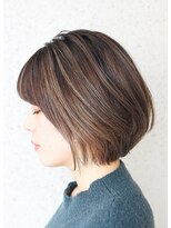 スリースター(THREE STAR)&nbsp;【THREE STAR】ショートエアータッチバレイヤージュ