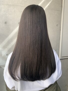 リバレッジ 白金(Leverage) 艶髪グレージュ20代30代40代【白金台/白金/目黒】担当山岡