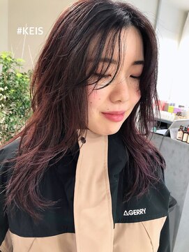 ケイス(KEIS) ボルドーピンク