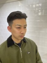メリケンバーバーショップ フクオカ(MERICAN BARBERSHOP FUK)&nbsp;かきあげナチュラルフェード