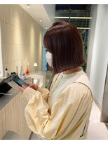 シキ オルガン 大宮(siki ORGAN)&nbsp;外ハネボブ /ミディアムヘア/ラベンダーブラウン