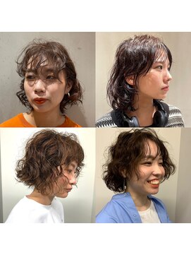 キジ(KIJI) 篠塚ボブパーマ特集