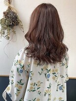 クロノス(KURONOSU)&nbsp;20代 30代 40代 ニュアンスカラー 小顔カット 毛先ゆる巻き