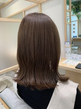 スピン ヘアー 烏丸店(Spin hair) 外ハネミディ＊