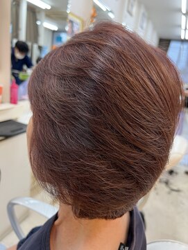 ヴィジュ(Vijow) ワインカラーのレイヤースタイル