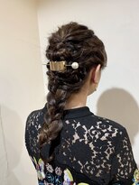 アクト 三鷹店(ACT)&nbsp;三つ編み編み下ろしスタイル