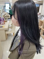 ケンジ 平塚ラスカ店(KENJE) 暗髪カラーとラベンダーカラー