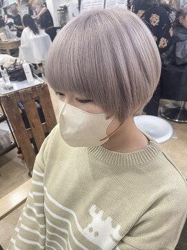 アゴーグ(agog) white☆lavender