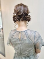 ディア(.eer)&nbsp;結婚式,二次会,謝恩会,同窓会に◎ // お呼ばれツインお団子