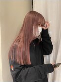 【LANY 横浜】髪質改善×コーラルピンク