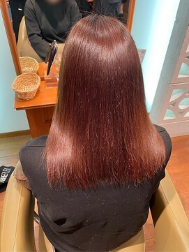 TJ天気予報 9t 大府店 【ビフォーアフターあり】縮毛矯正/艶髪カラー/ストレート