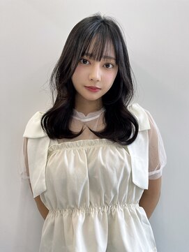 ロンドローズ 名古屋(Lond damaskRose) ブリーチ 学割 オリーブベージュ レイヤーカット リタッチ