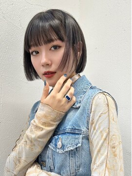 キラ 原宿(KILLA) 大人ガーリーチョコレートモードプリカールインナーカラー原宿